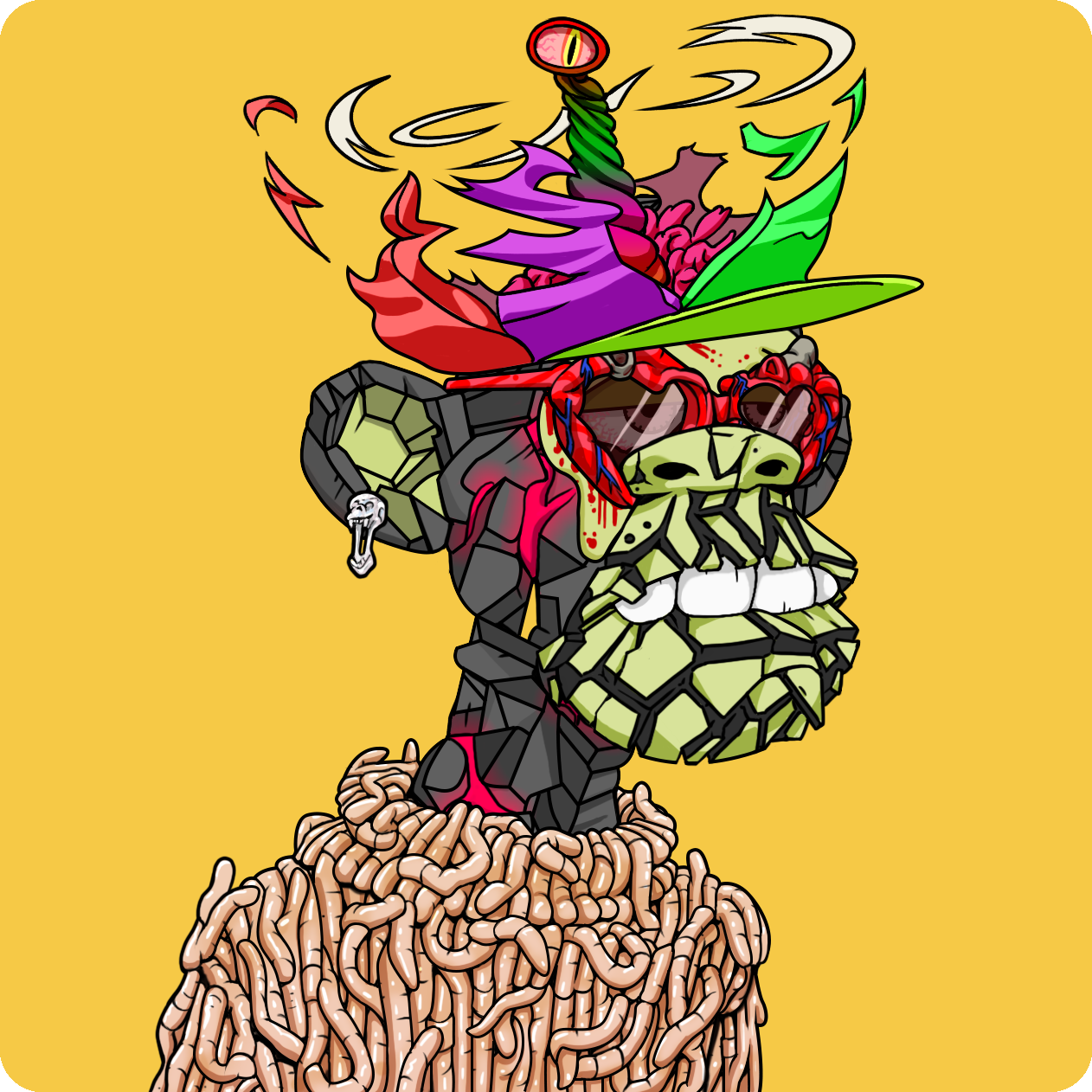 Yuga Labs - Mutant Ape Yacht Club - NFT # 12720