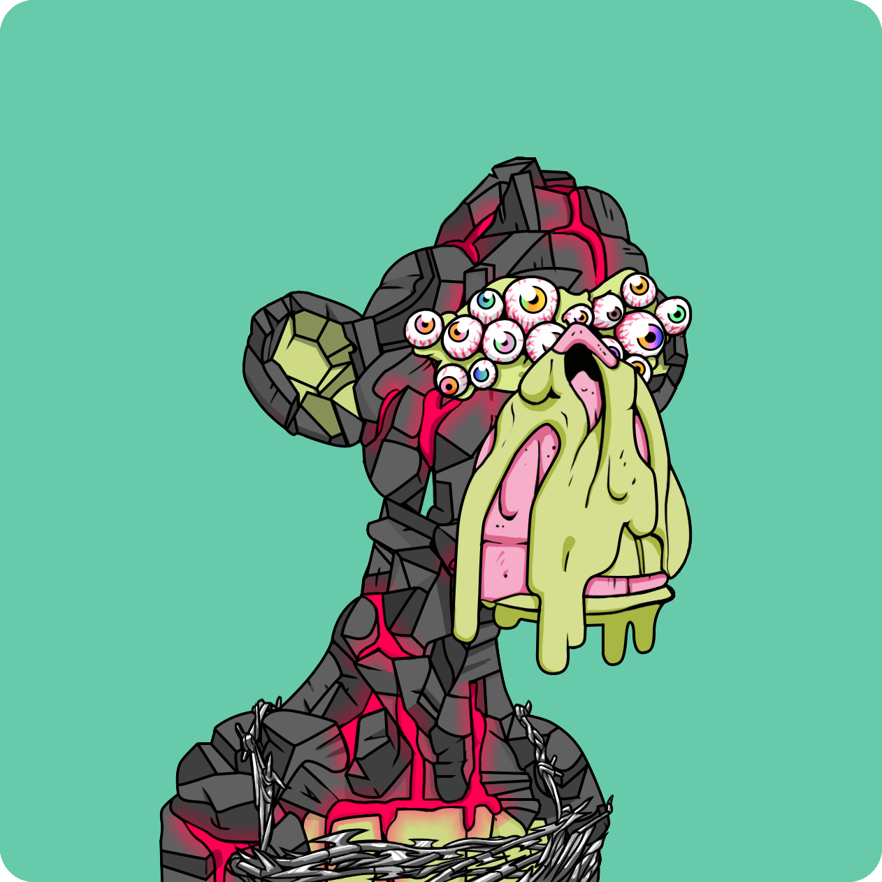 Yuga Labs - Mutant Ape Yacht Club - NFT # 21344