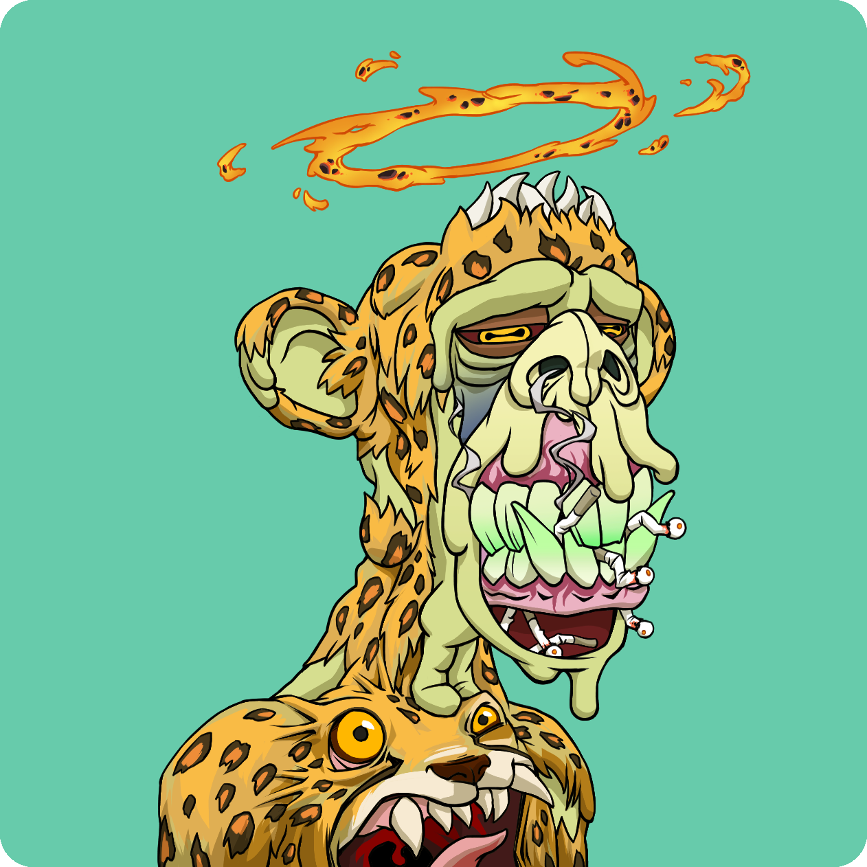 Yuga Labs - Mutant Ape Yacht Club - NFT # 9128