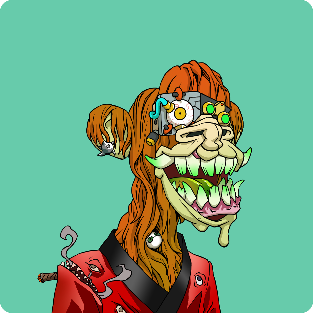 Yuga Labs - Mutant Ape Yacht Club - NFT # 8476