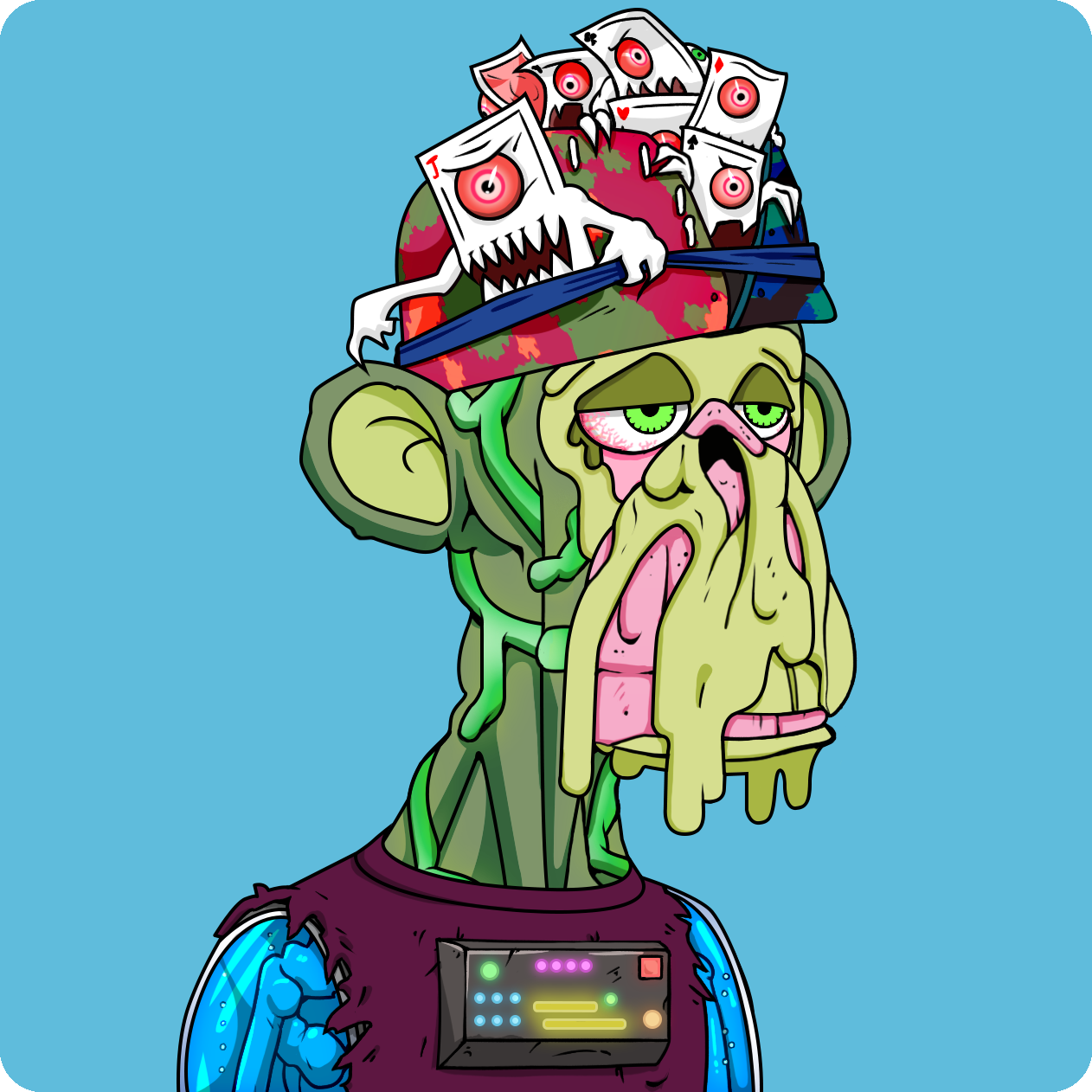 Yuga Labs - Mutant Ape Yacht Club - NFT # 9543