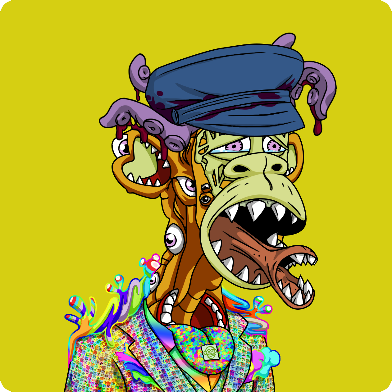 Yuga Labs - Mutant Ape Yacht Club - NFT # 21336