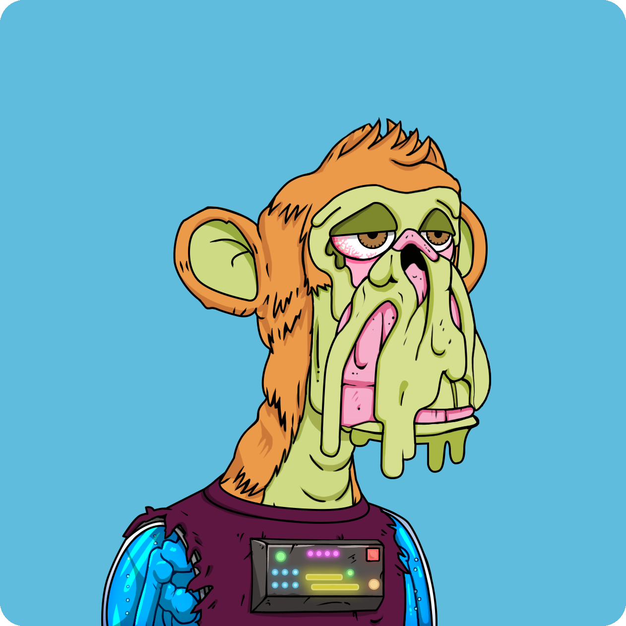 Yuga Labs - Mutant Ape Yacht Club - NFT # 28296