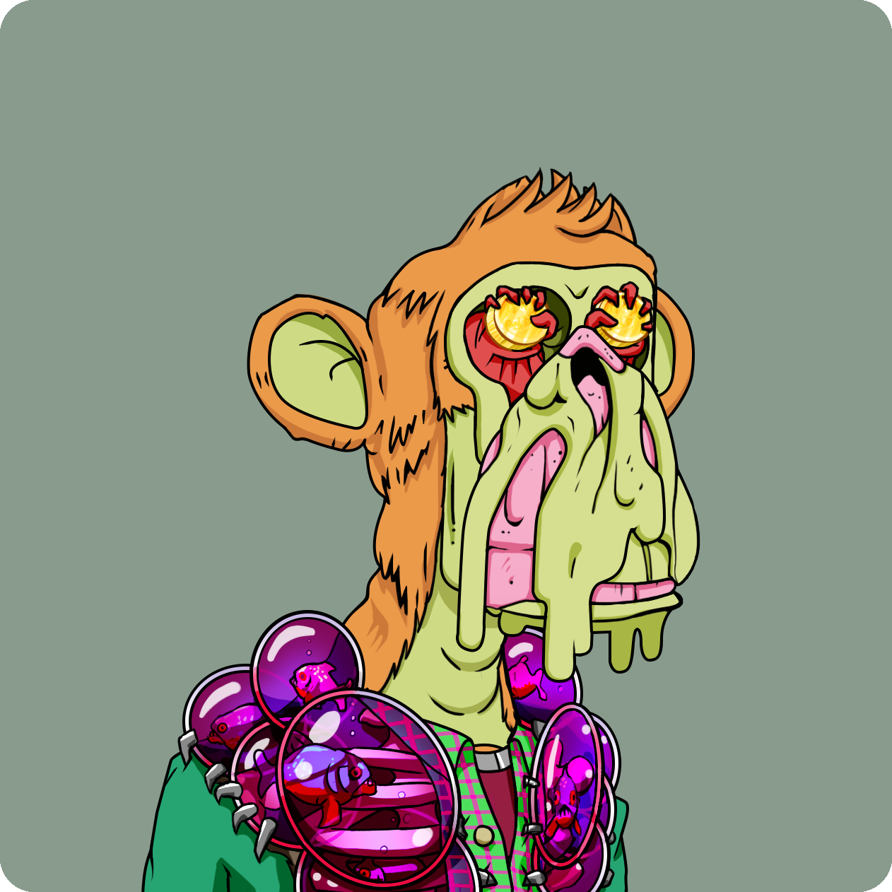 Yuga Labs - Mutant Ape Yacht Club - NFT # 11842