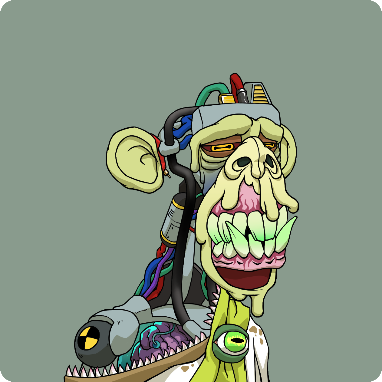 Yuga Labs - Mutant Ape Yacht Club - NFT # 6139