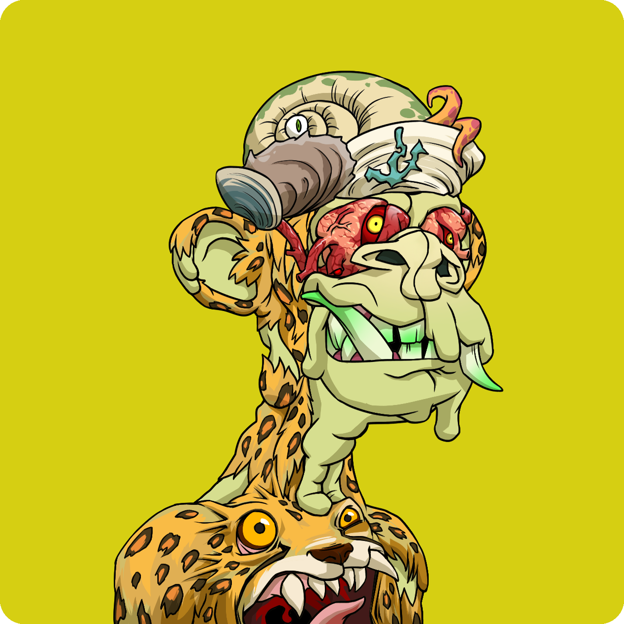 Yuga Labs - Mutant Ape Yacht Club - NFT # 2965