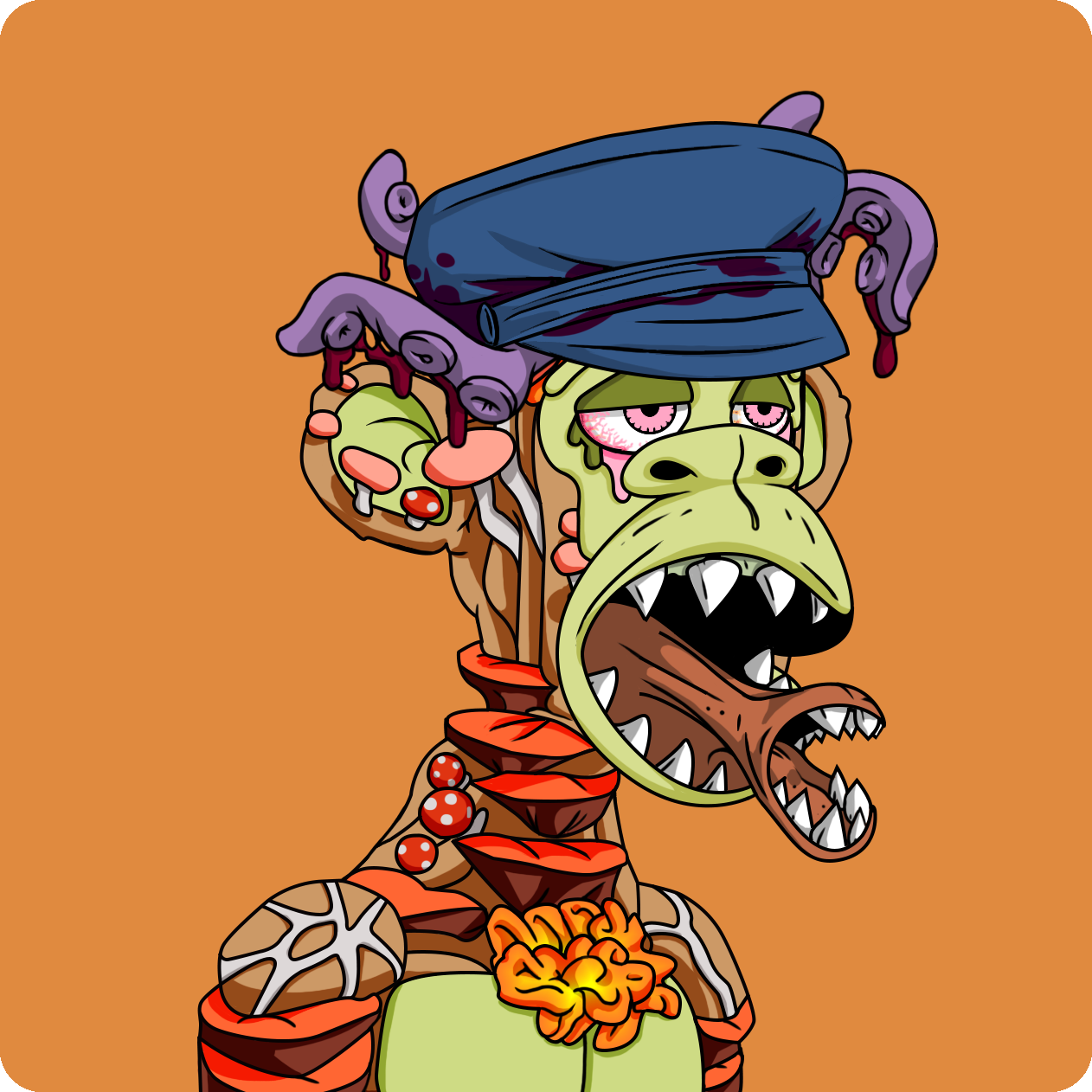 Yuga Labs - Mutant Ape Yacht Club - NFT # 4513