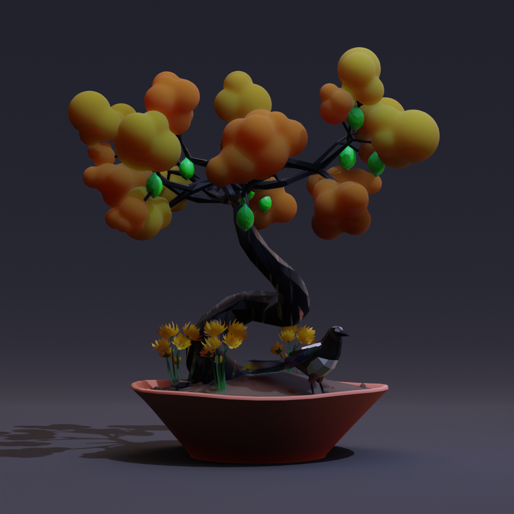 ZENFT Garden Society - Bonsai - Bonsai #8207 - NFT # 8207