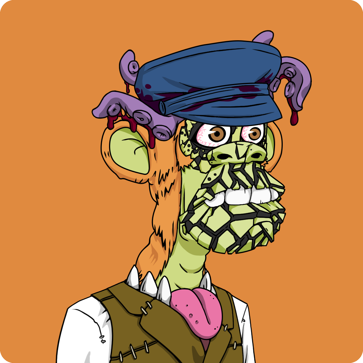 Yuga Labs - Mutant Ape Yacht Club - NFT # 13596