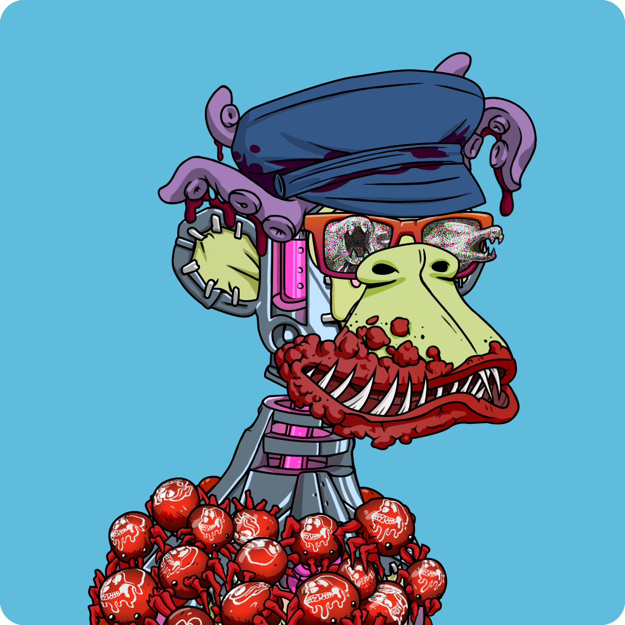 Yuga Labs - Mutant Ape Yacht Club - NFT # 5644