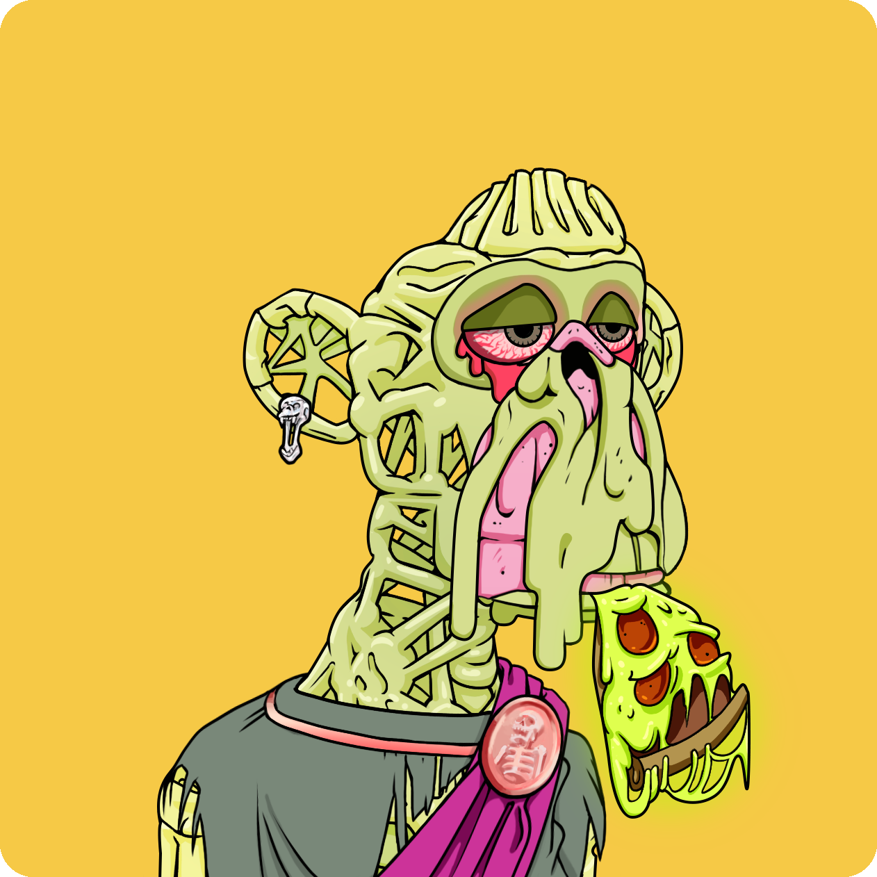 Yuga Labs - Mutant Ape Yacht Club - NFT # 76