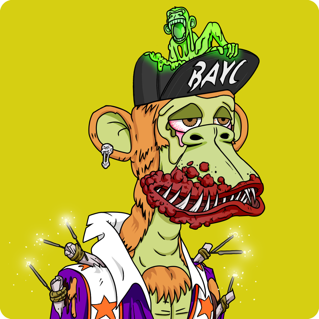 Yuga Labs - Mutant Ape Yacht Club - NFT # 11442