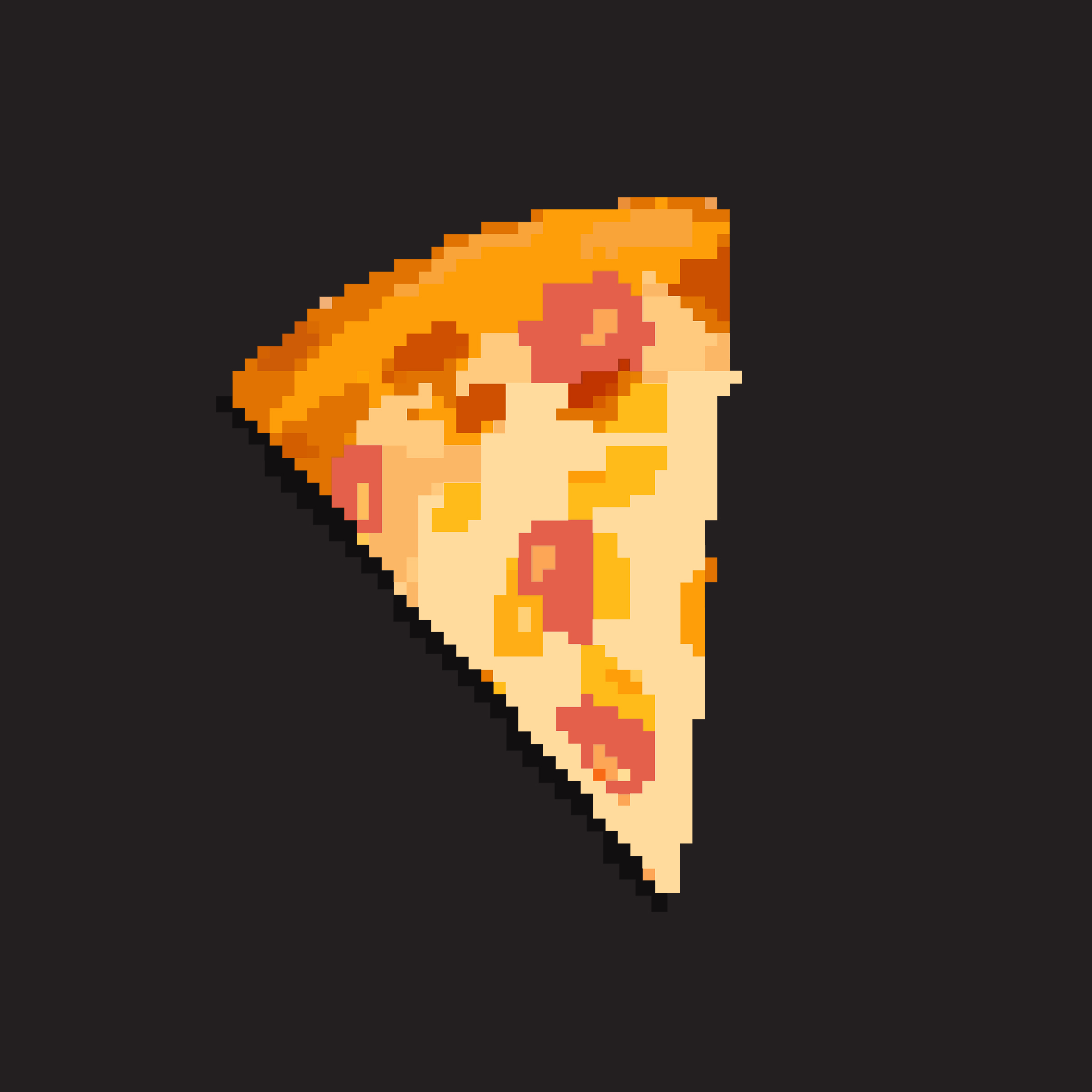 Pizza Hut Canada - Rarible Marketplace v1 - 1 Byte Favourites // Hawaiian (Black) // Edition 1 of 1  - NFT # 586847