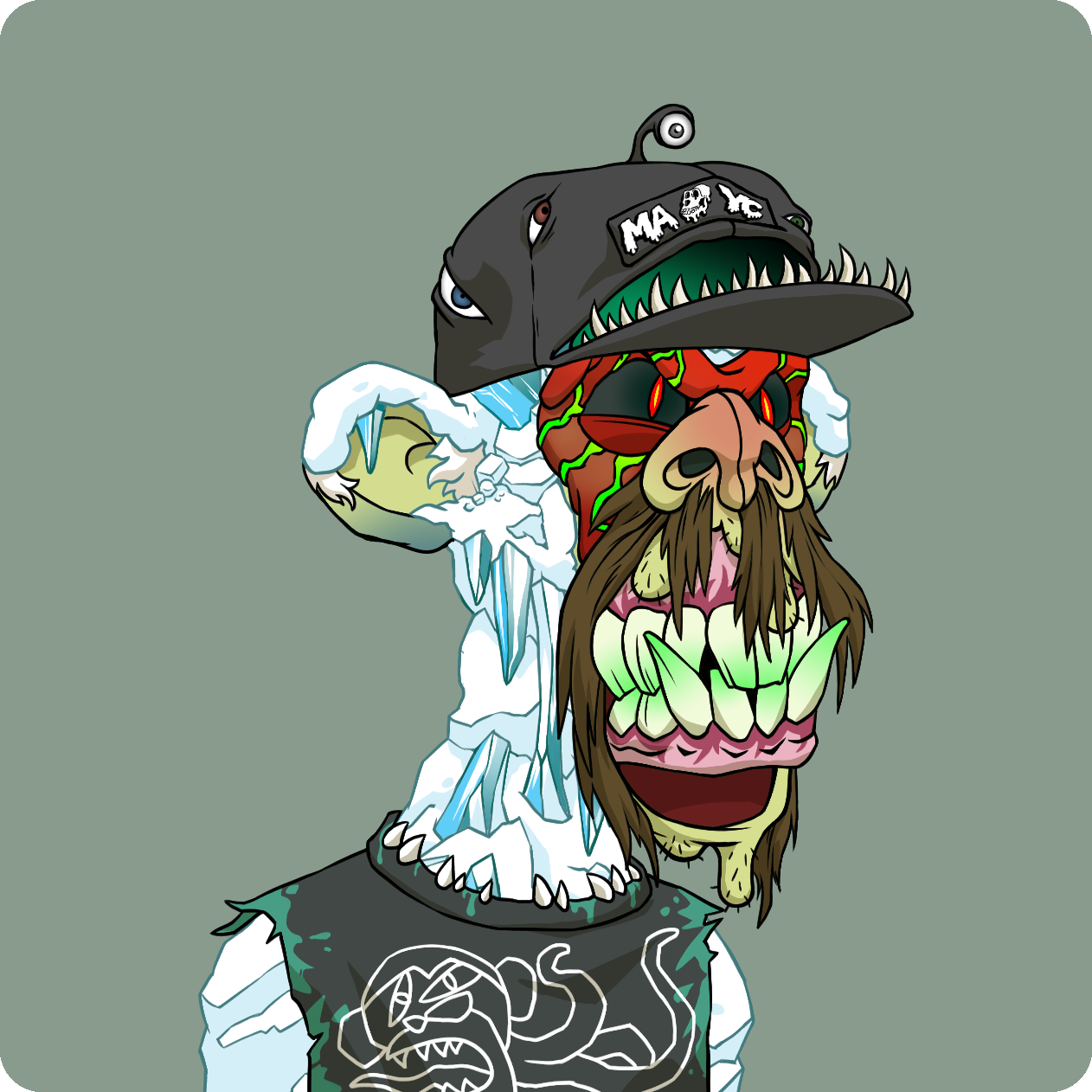 Yuga Labs - Mutant Ape Yacht Club - NFT # 6965