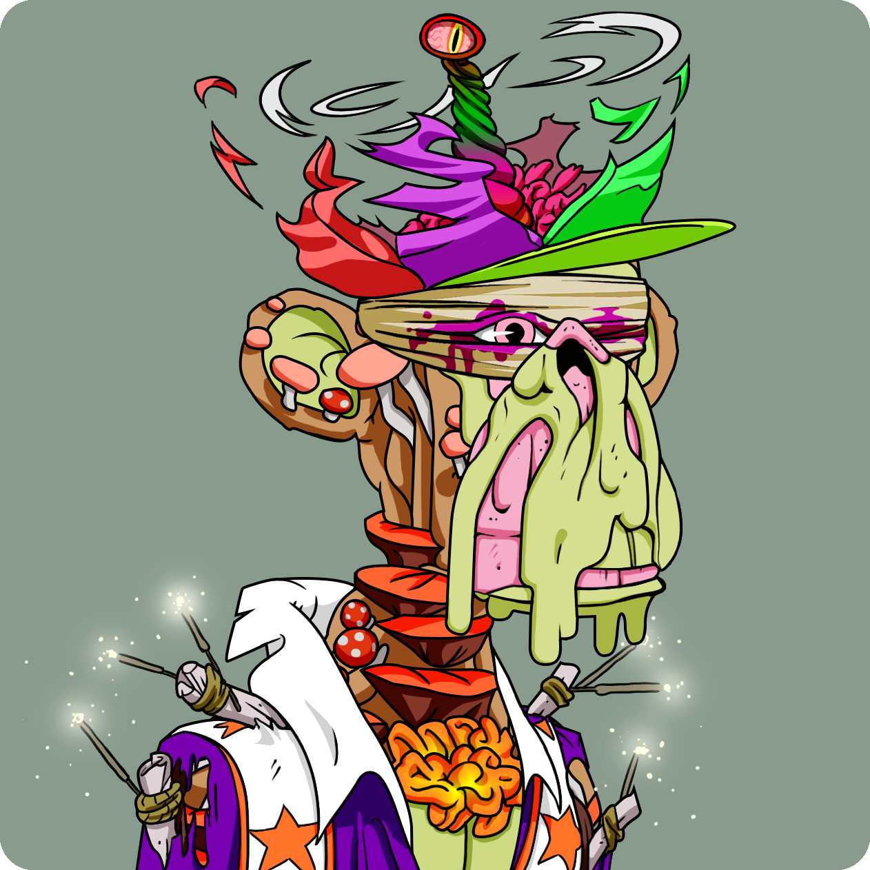 Yuga Labs - Mutant Ape Yacht Club - NFT # 17318