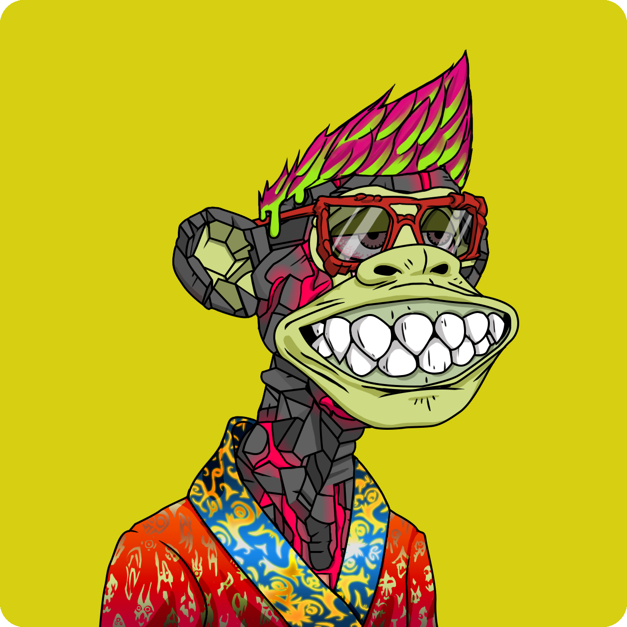 Yuga Labs - Mutant Ape Yacht Club - NFT # 2808