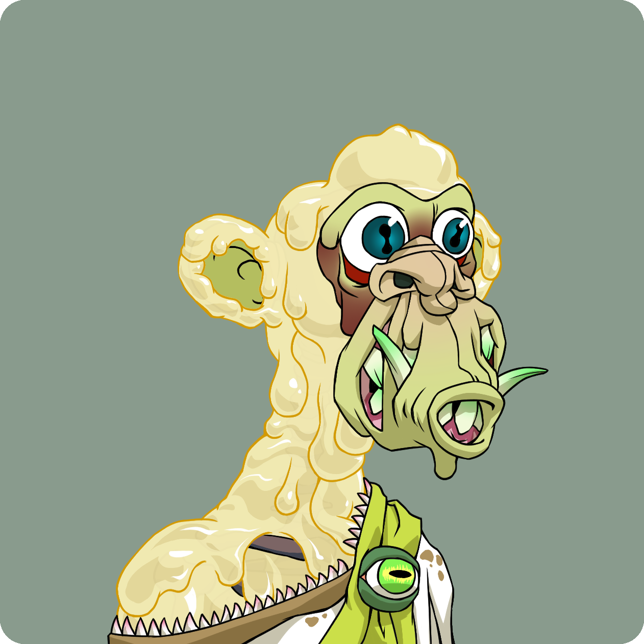 Yuga Labs - Mutant Ape Yacht Club - NFT # 3191