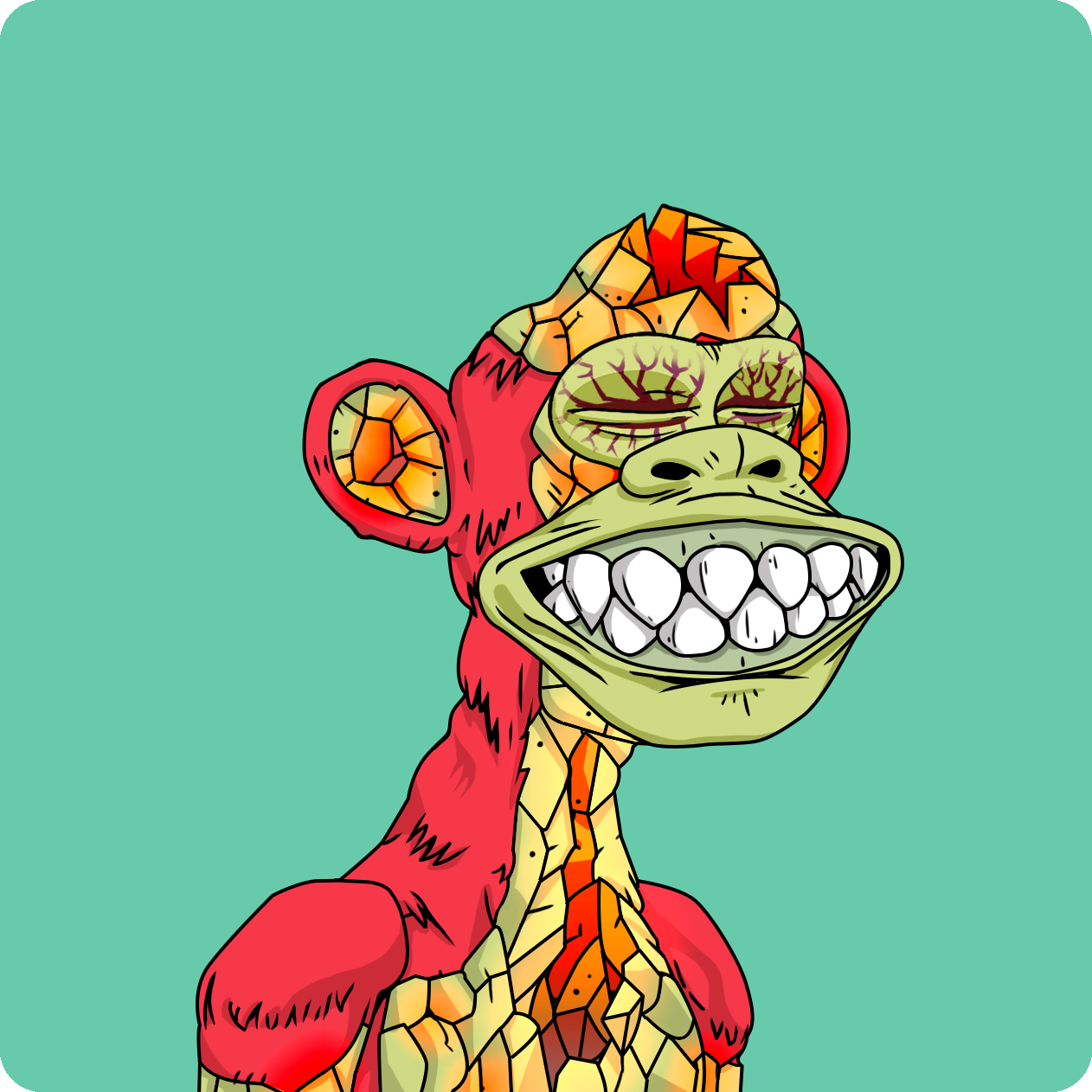 Yuga Labs - Mutant Ape Yacht Club - NFT # 72