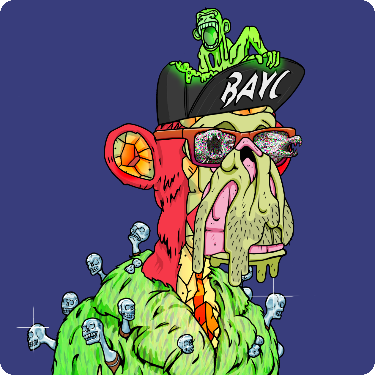 Yuga Labs - Mutant Ape Yacht Club - NFT # 9412