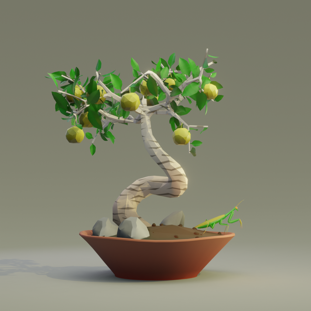 ZENFT Garden Society - Bonsai - Bonsai #8160 - NFT # 8160