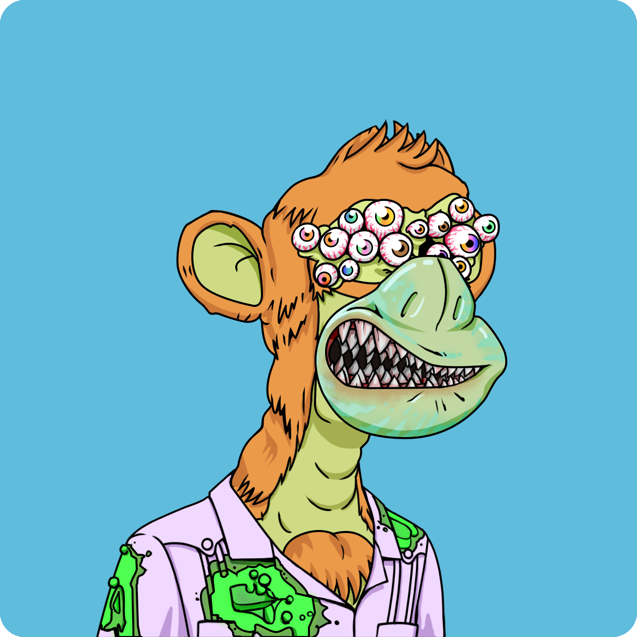 Yuga Labs - Mutant Ape Yacht Club - NFT # 16080