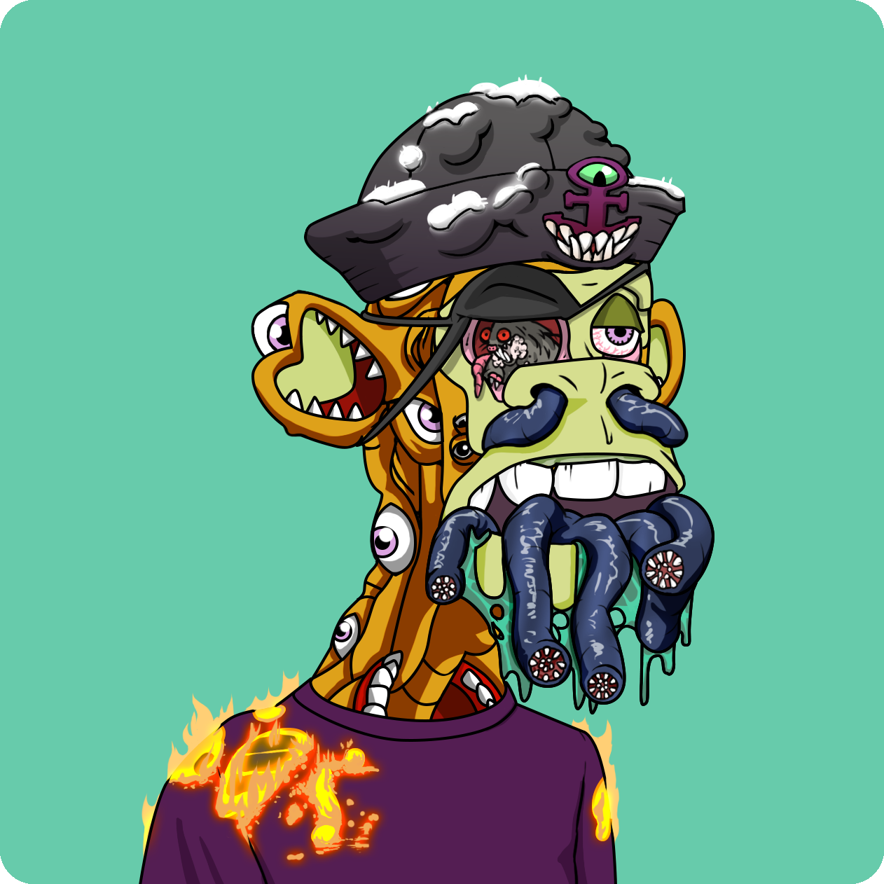 Yuga Labs - Mutant Ape Yacht Club - NFT # 9922