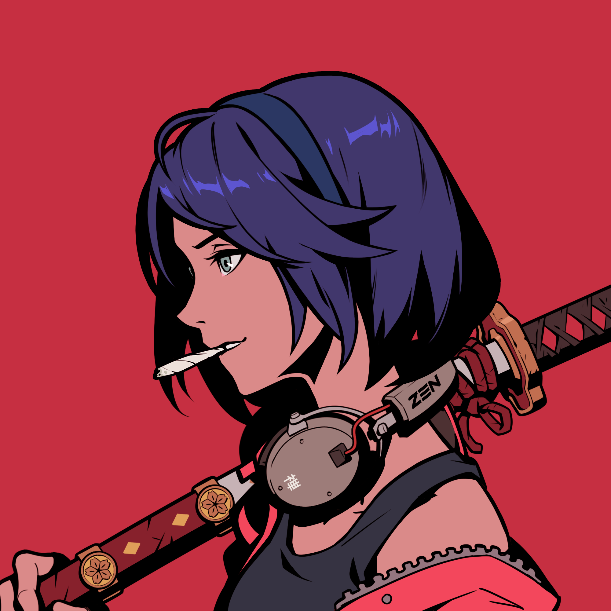 Chiru Labs - Azuki Collection - Azuki #1040 - NFT # 1040