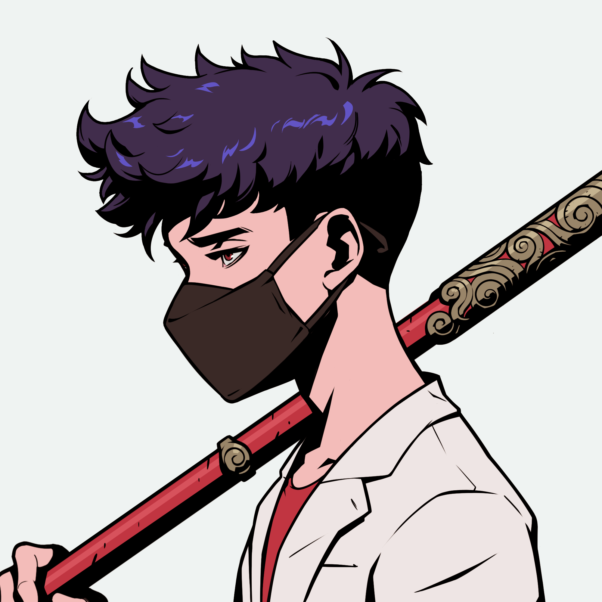 Chiru Labs - Azuki Collection - Azuki #105 - NFT # 105