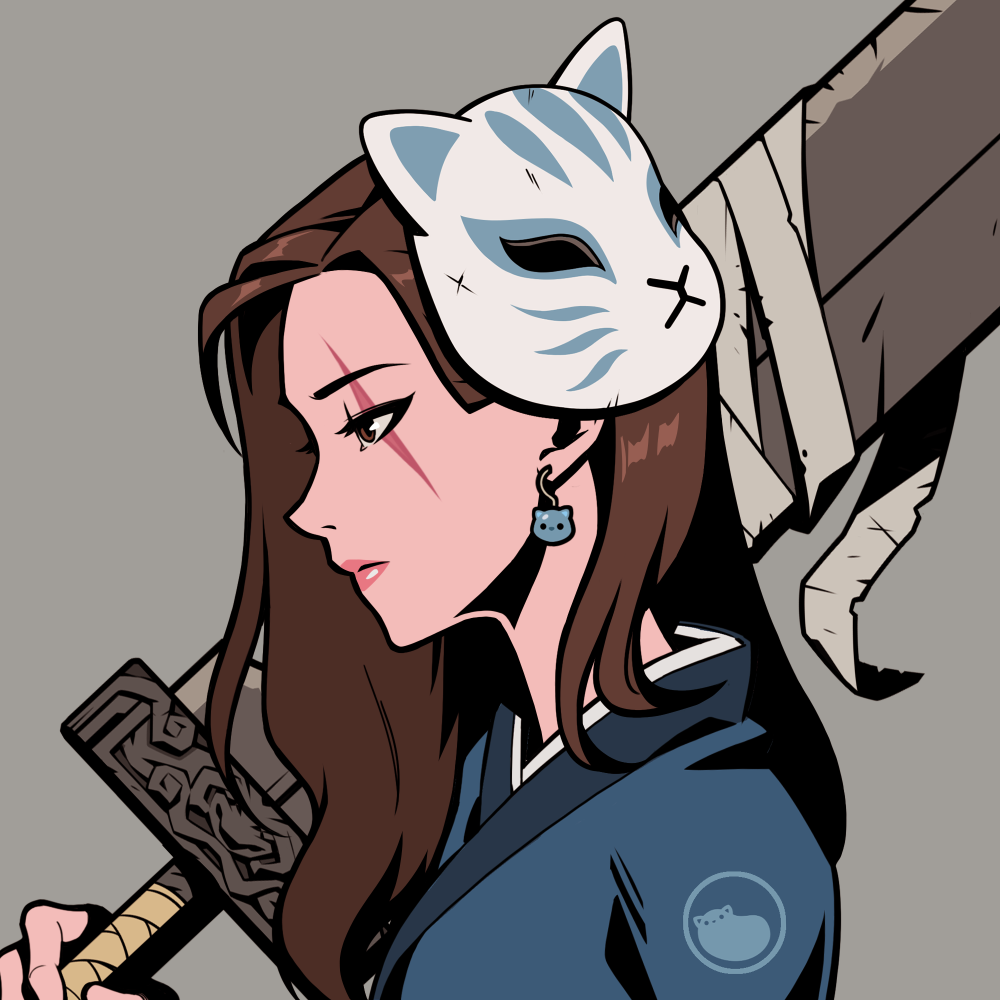 Chiru Labs - Azuki Collection - Azuki #142 - NFT # 142