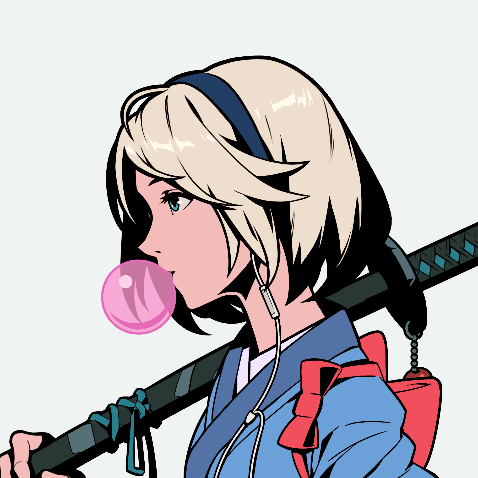 Chiru Labs - Azuki Collection - Azuki #1555 - NFT # 1555