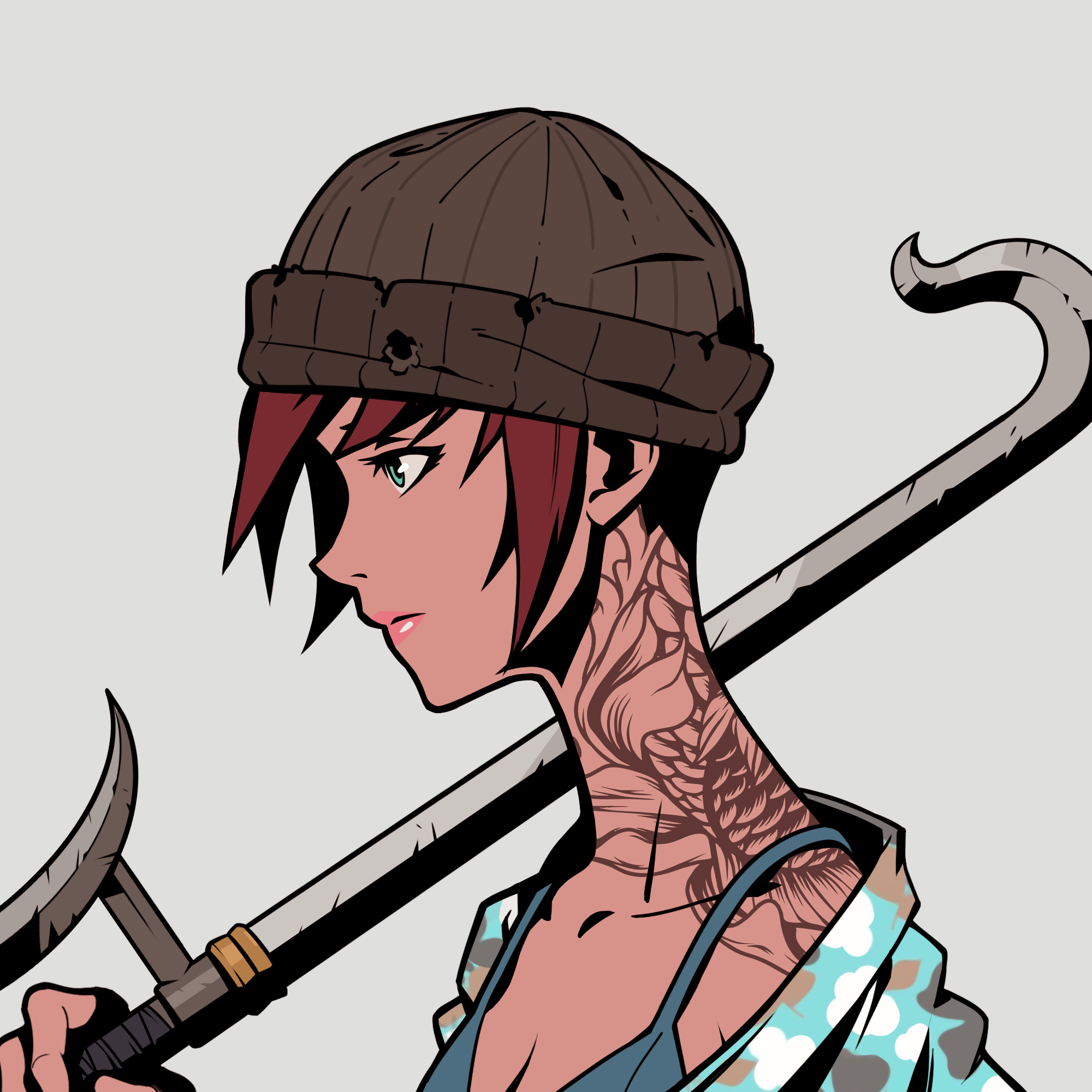 Chiru Labs - Azuki Collection - Azuki #3842 - NFT # 3842