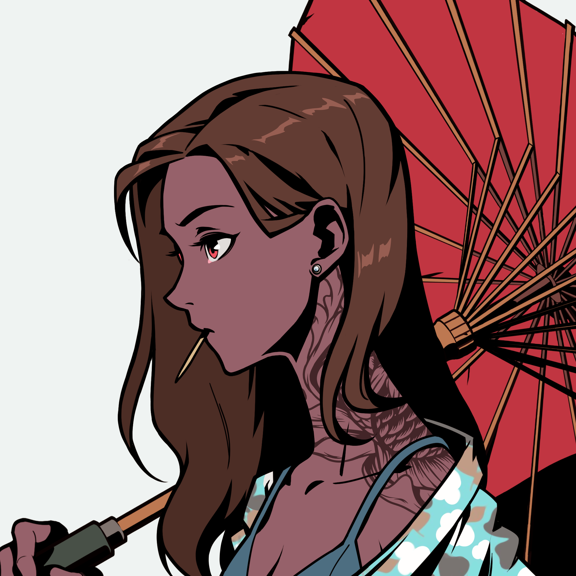 Chiru Labs - Azuki Collection - Azuki #3876 - NFT # 3876