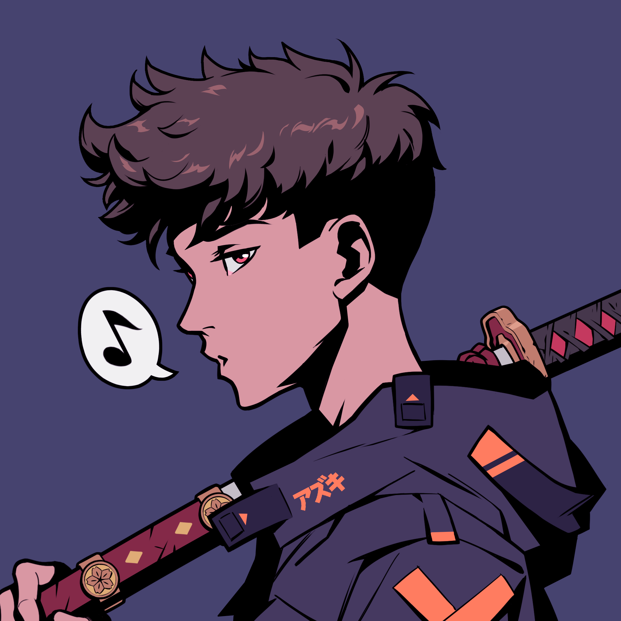 Chiru Labs - Azuki Collection - Azuki #580 - NFT # 580