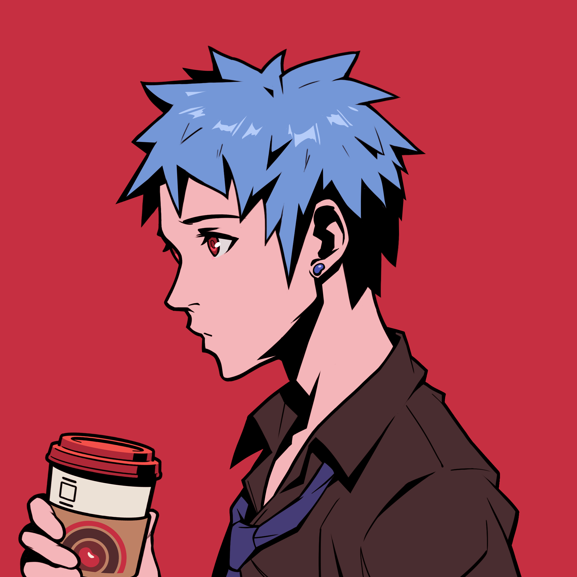 Chiru Labs - Azuki Collection - Azuki #587 - NFT # 587