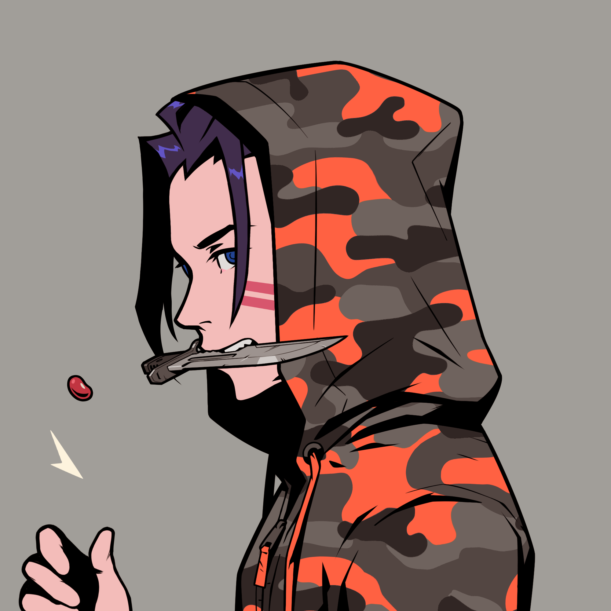 Chiru Labs - Azuki Collection - Azuki #5989 - NFT # 5989