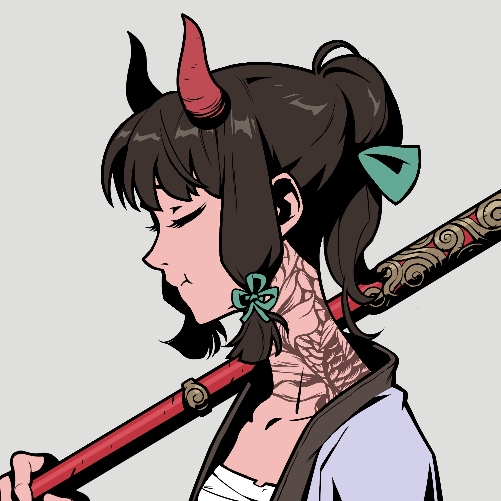 Chiru Labs - Azuki Collection - Azuki #666 - NFT # 666