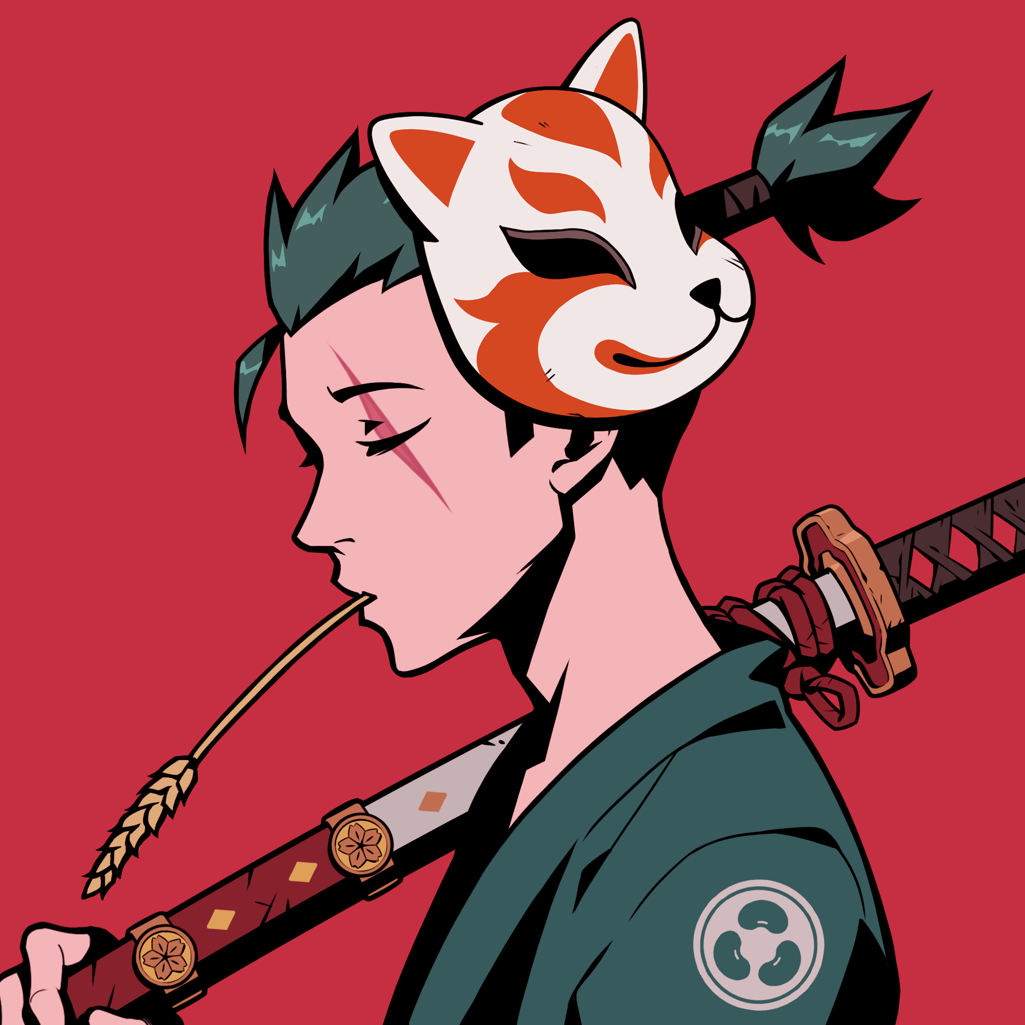 Chiru Labs - Azuki Collection - Azuki #7195 - NFT # 7195