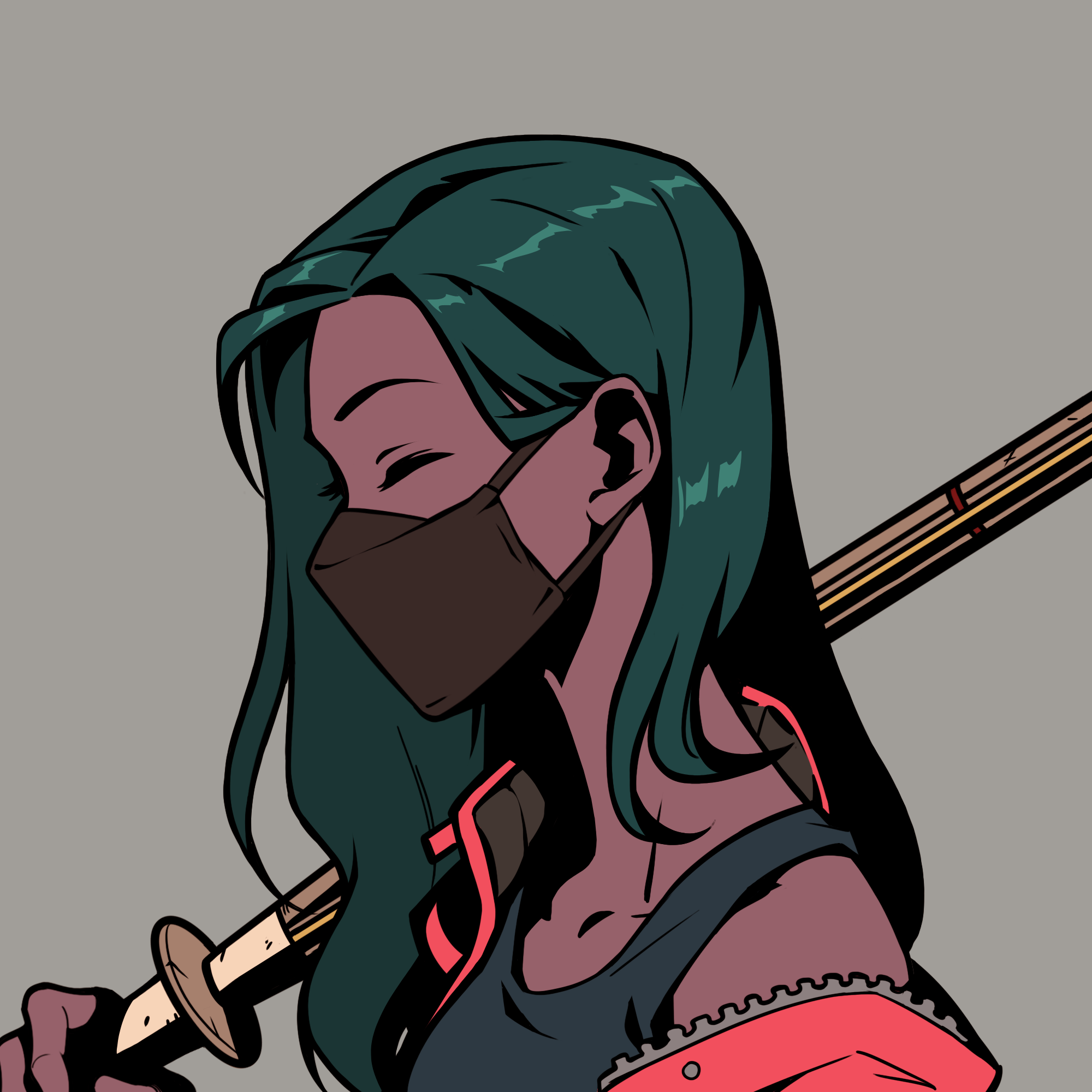 Chiru Labs - Azuki Collection - Azuki #7858 - NFT # 7858