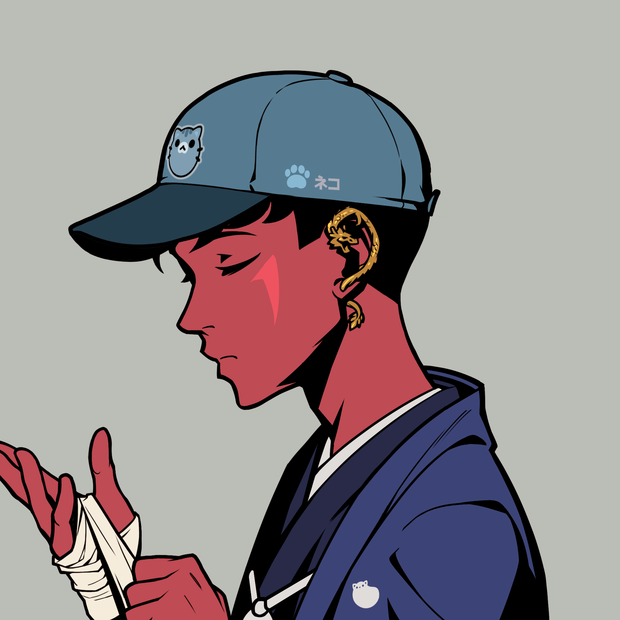 Chiru Labs - Azuki Collection - Azuki #8128 - NFT # 8128