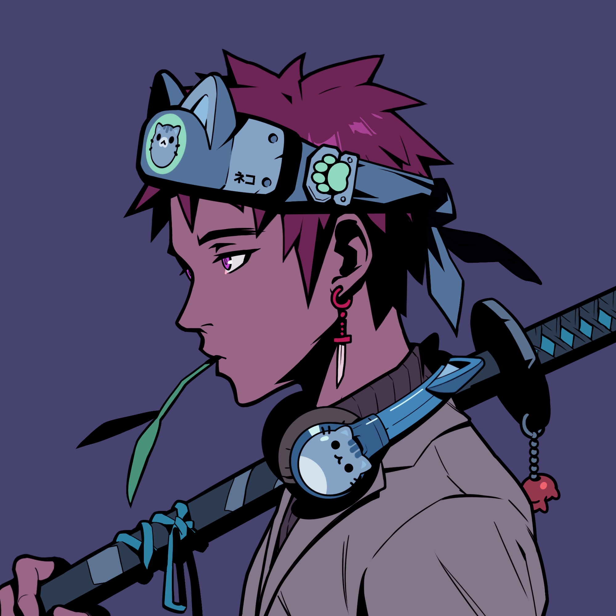 Chiru Labs - Azuki Collection - Azuki #8240 - NFT # 8240