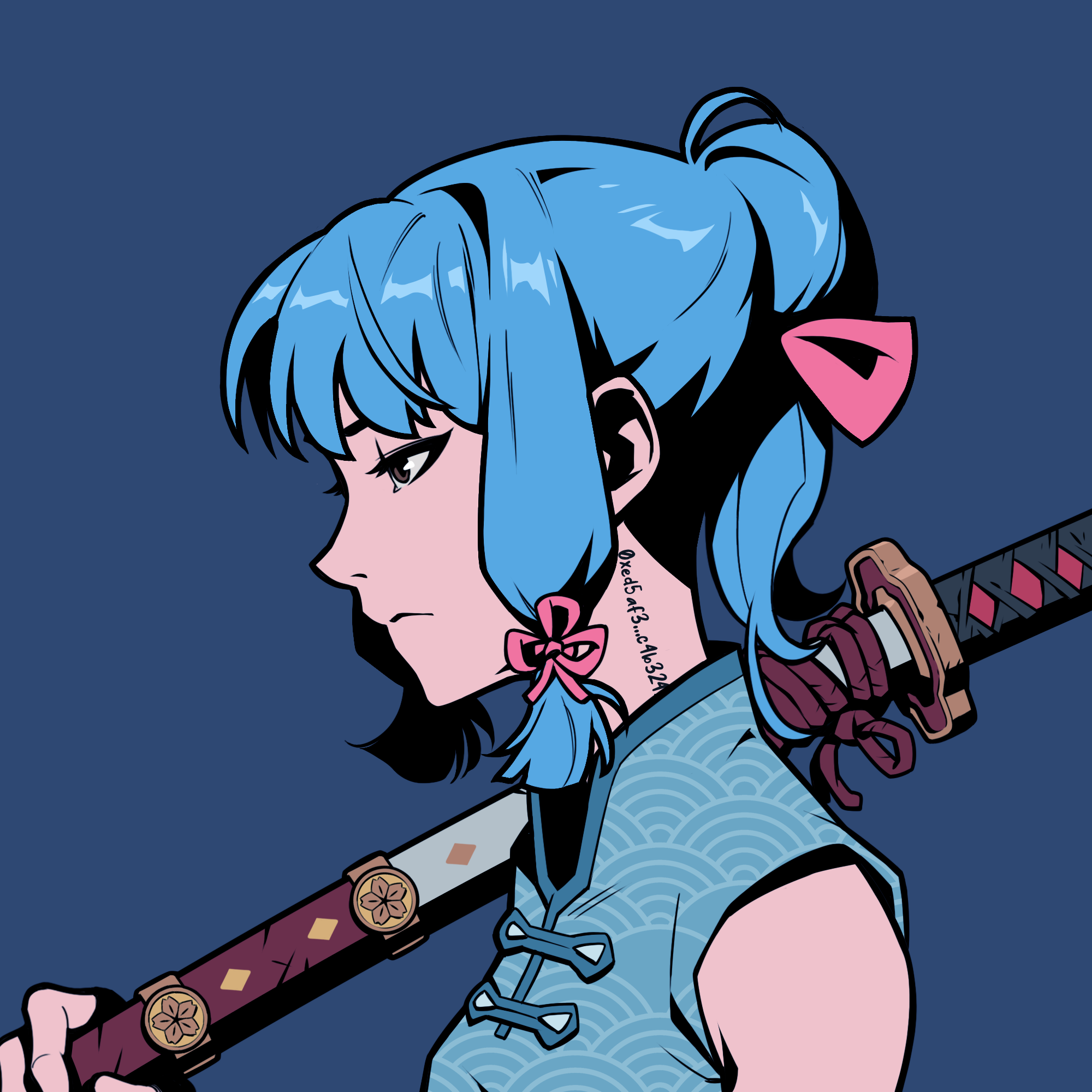 Chiru Labs - Azuki Collection - Azuki #8258 - NFT # 8258