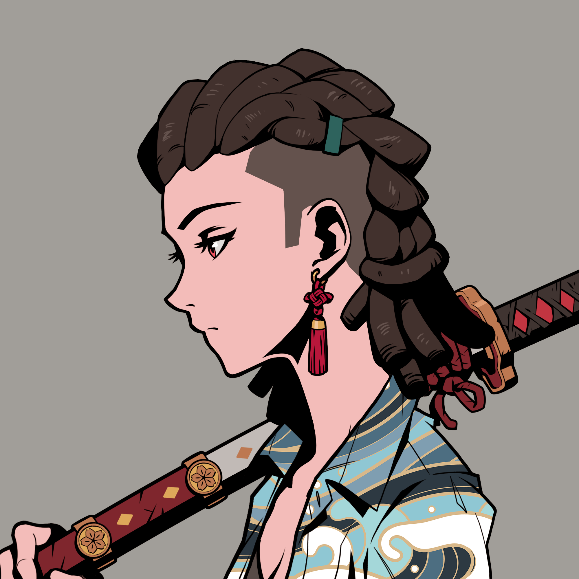 Chiru Labs - Azuki Collection - Azuki #9180 - NFT # 9180