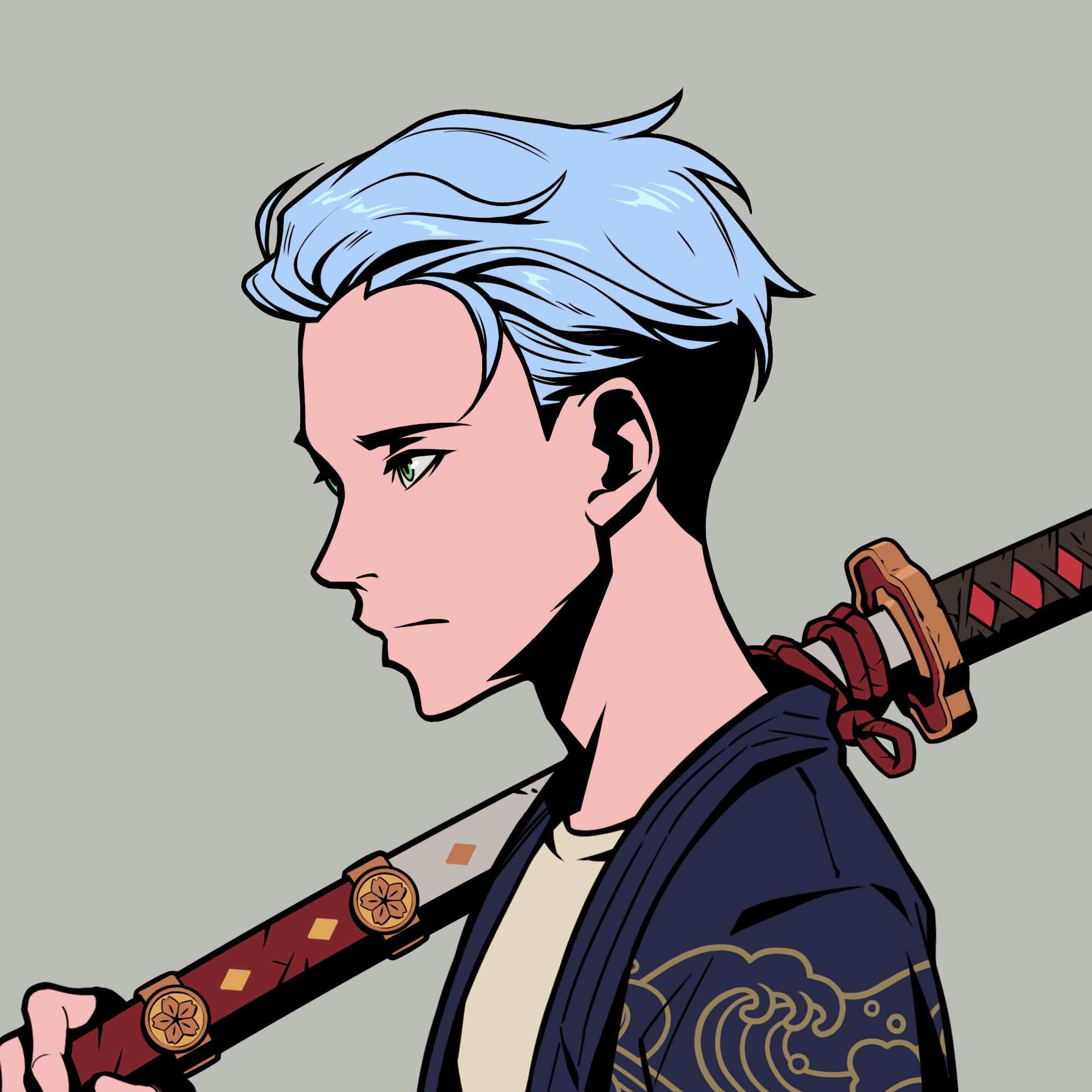 Chiru Labs - Azuki Collection - Azuki #93 - NFT # 93