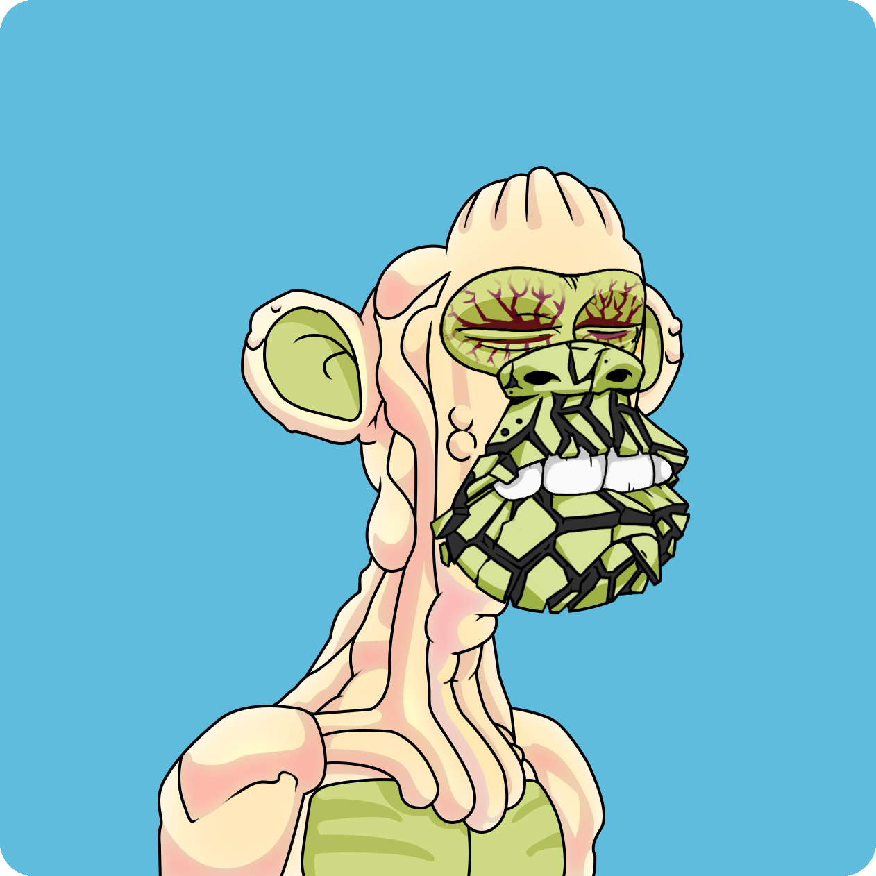 Yuga Labs - Mutant Ape Yacht Club - NFT # 3656