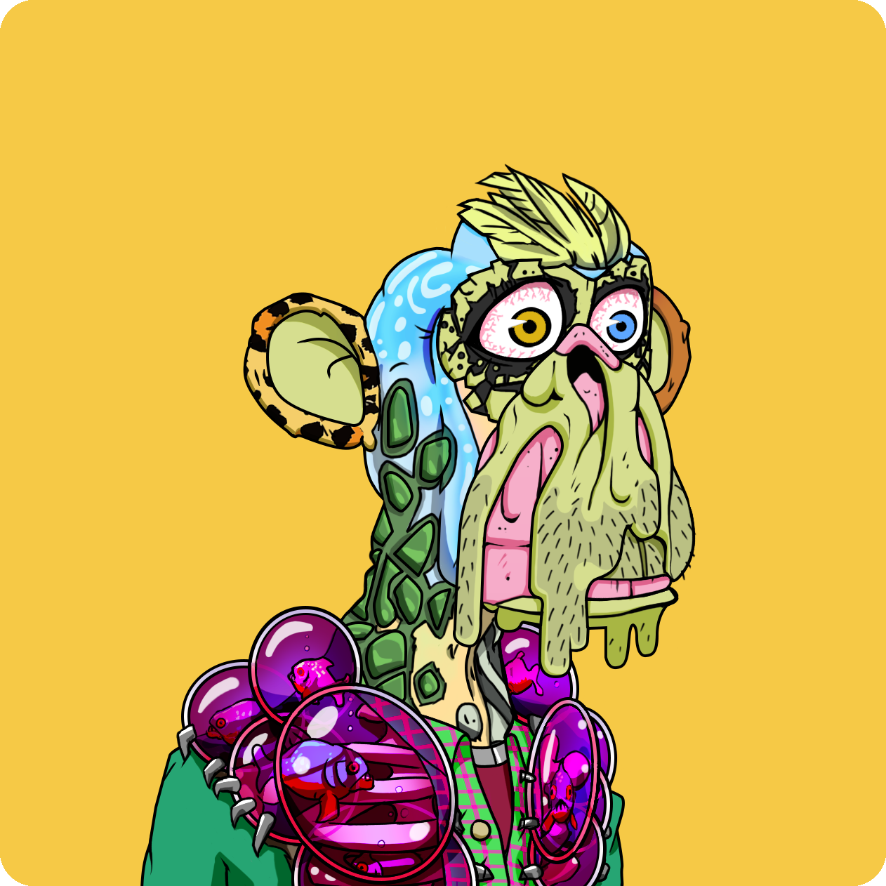 Yuga Labs - Mutant Ape Yacht Club - NFT # 22836