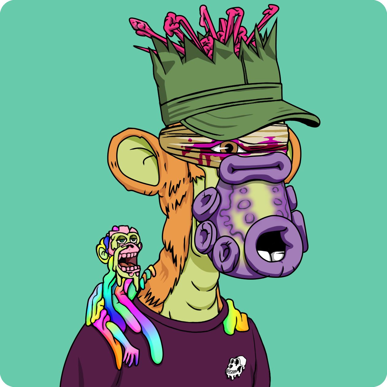 Yuga Labs - Mutant Ape Yacht Club - NFT # 28970