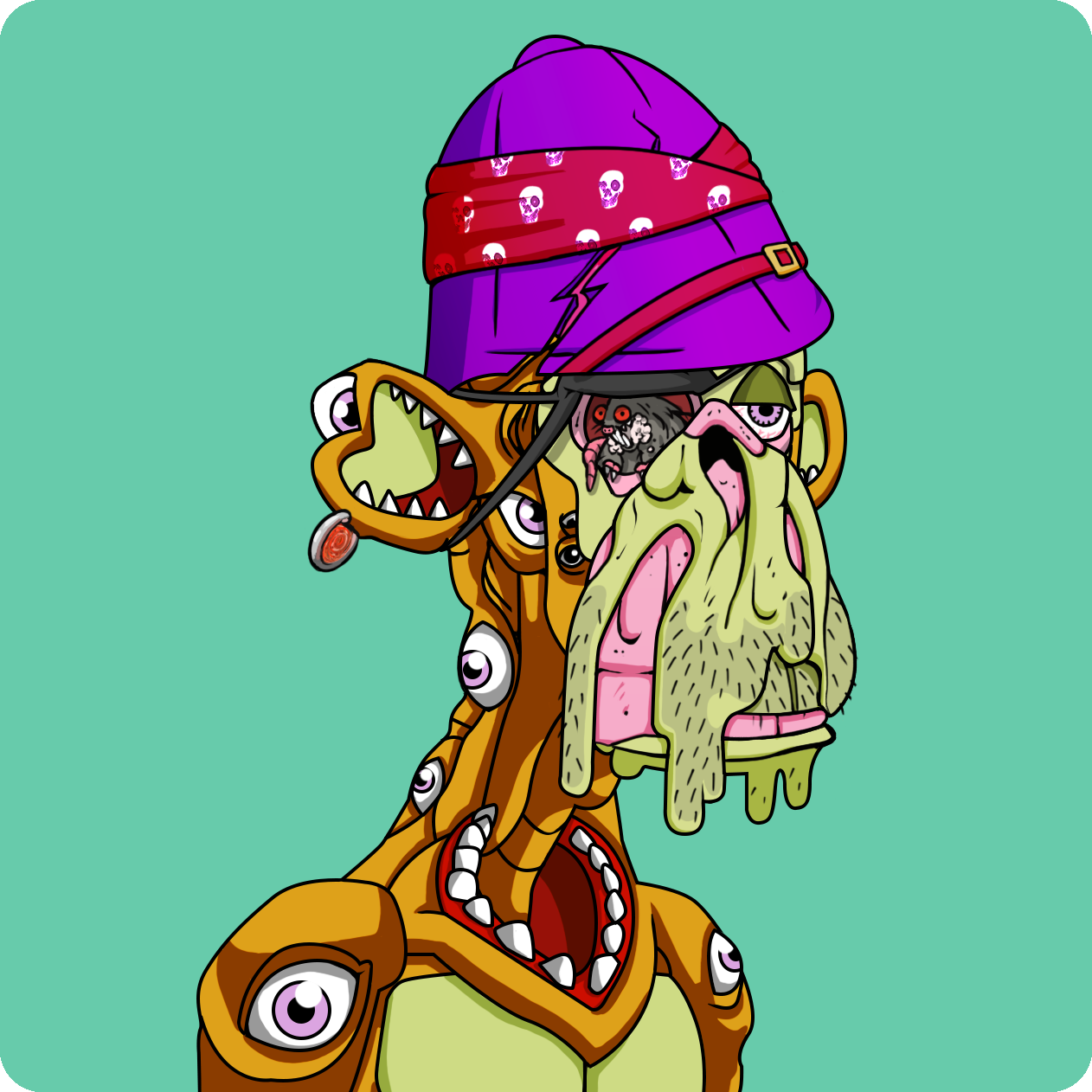 Yuga Labs - Mutant Ape Yacht Club - NFT # 18328