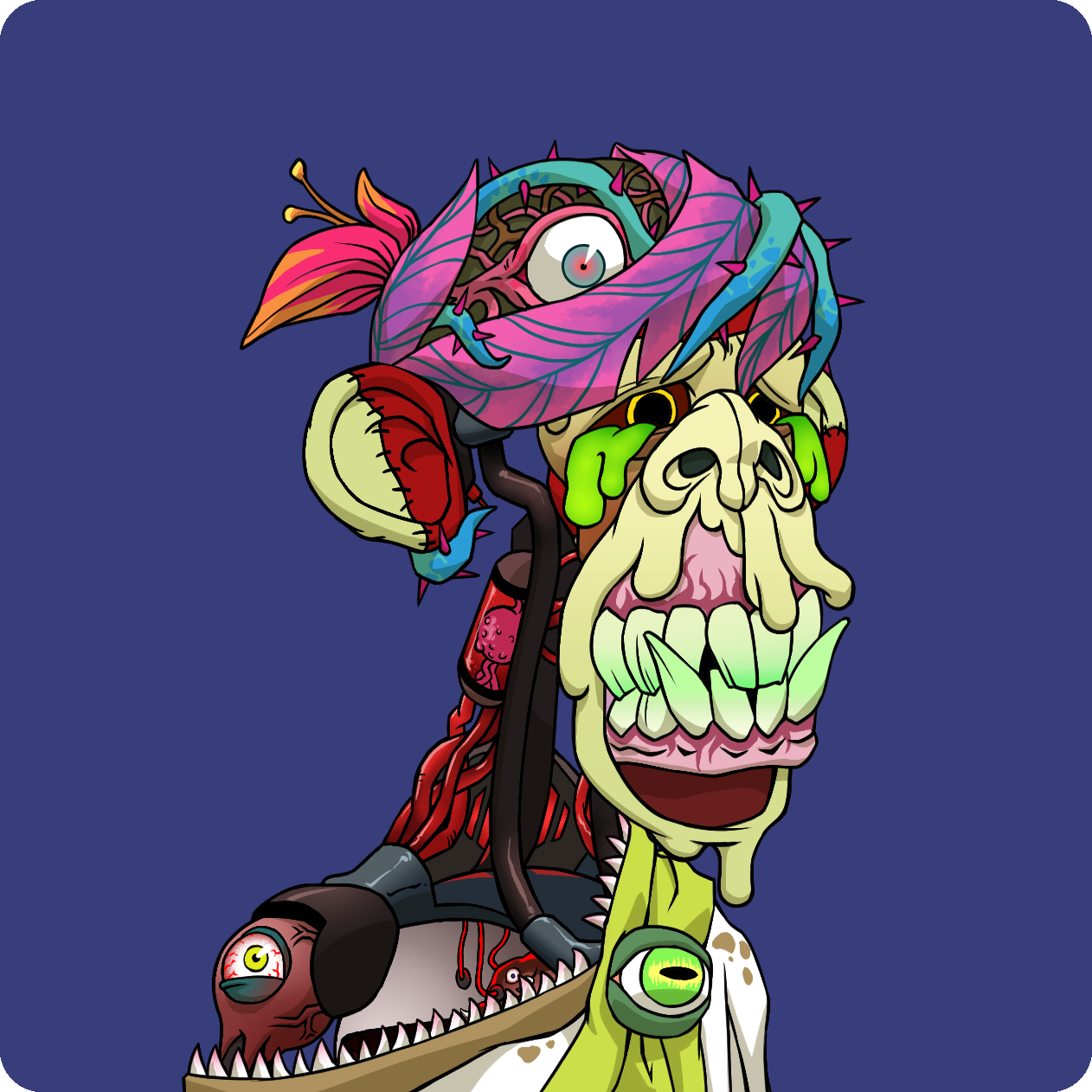 Yuga Labs - Mutant Ape Yacht Club - NFT # 21215