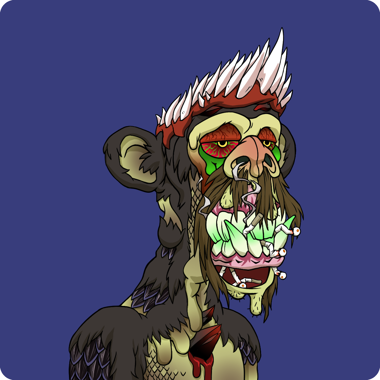 Yuga Labs - Mutant Ape Yacht Club - NFT # 16627