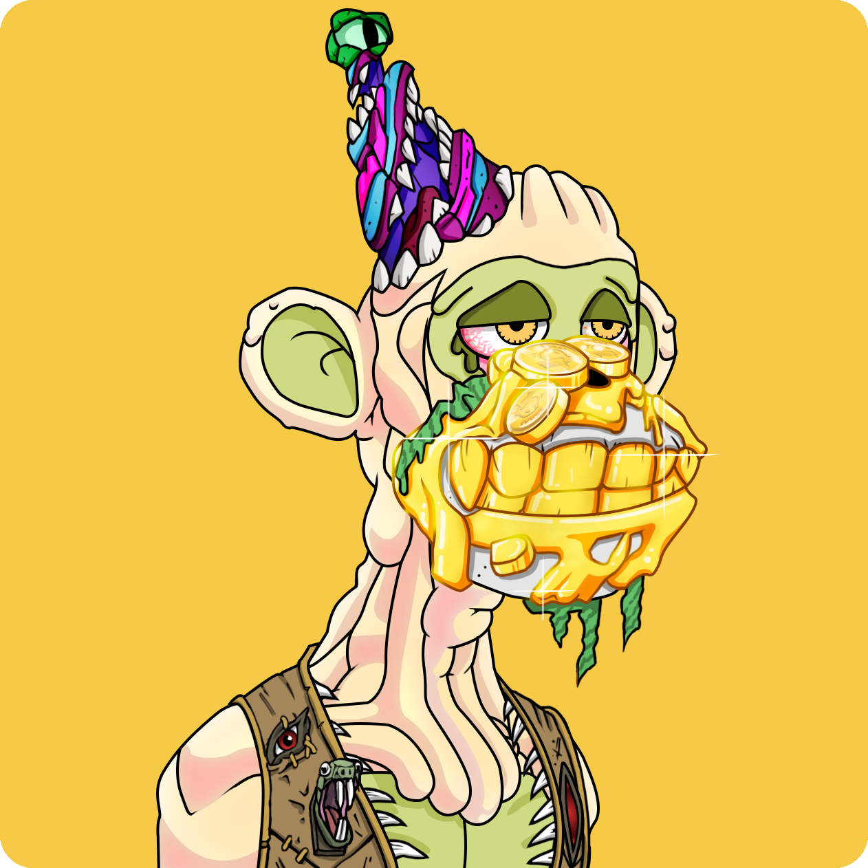 Yuga Labs - Mutant Ape Yacht Club - NFT # 16348